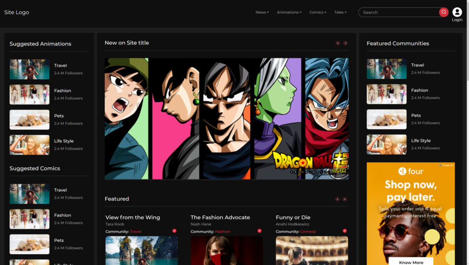 Desktop View